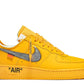 Nike Air Force 1 x Off-White 'University Gold'