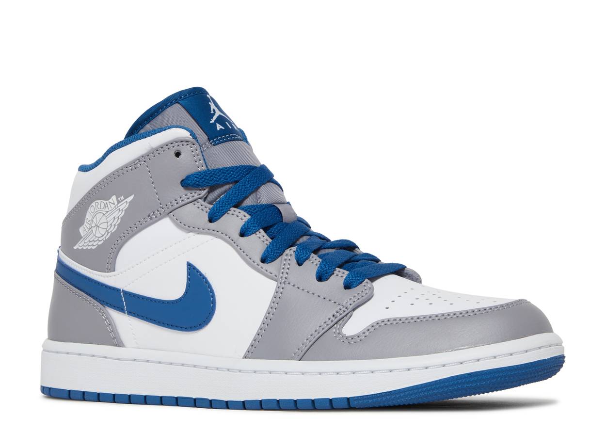 Air Jordan 1 Mid True Blue Mokum Prix